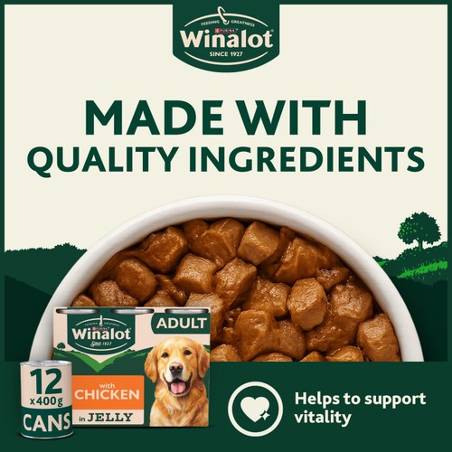 Winalot Classics Mixed in Jelly Chicken Wet Dog Food