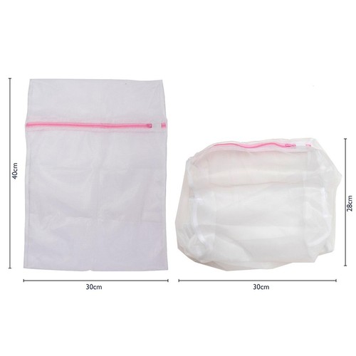 Korbond Laundry Bag Twin Pack 40cmx30cm and 30cmx28cm
