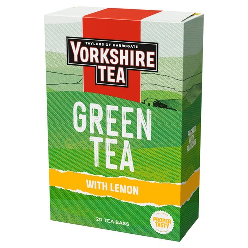 Yorkshire Tea Green Tea with Lemon Tea Bags