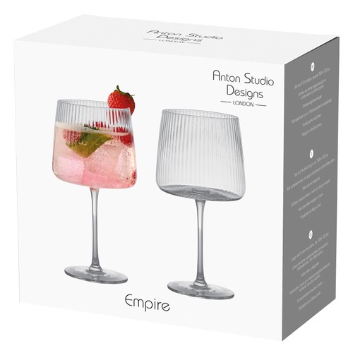Anton Studio Designs Empire Gin Glasses