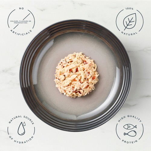 Encore Natural Wet Cat Food Pouch Chicken Breast with Rice in Broth