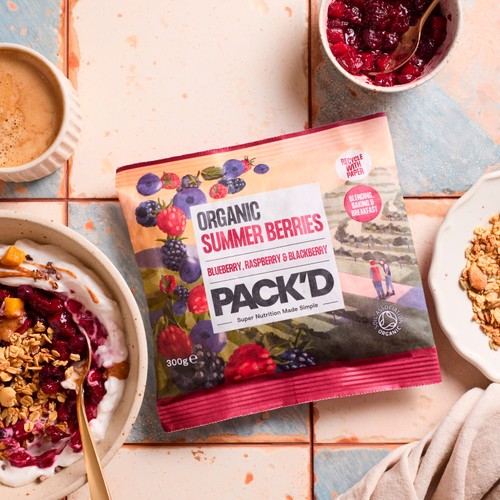 PACK'D Organic Summer Berry Blend