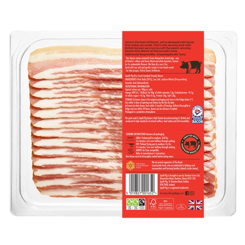 Spoiltpig British Smoked Dry Cured Streaky Bacon