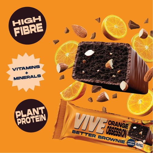 Vive Vegan Better Brownie- Orange Obsession