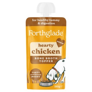 Forthglade Bone Broth Topper for Dogs, Rich Beef