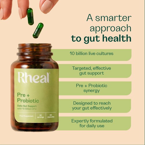 Rheal Pre + Probiotic Capsules