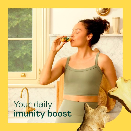Rheal Superfoods Ginger Zing Immunity Shot