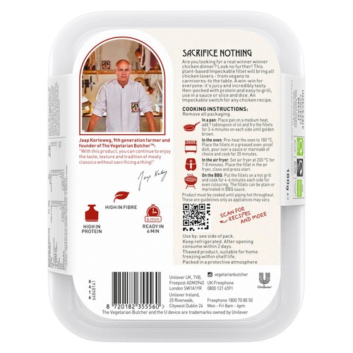 The Vegetarian Butcher Impeckable Vegan Chicken Breast