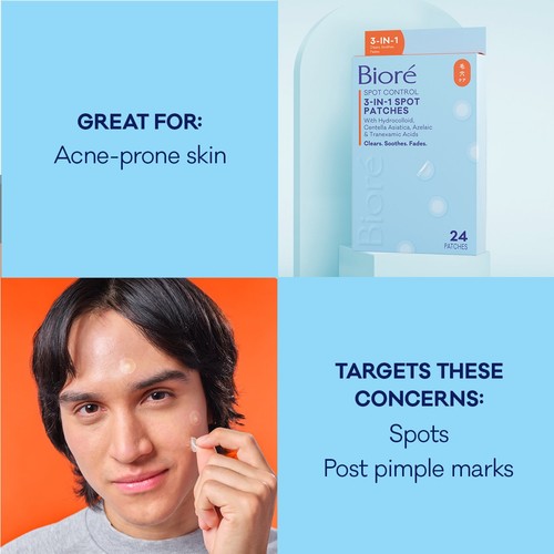 Biore Spot Control 3-in-1 Spot Patches