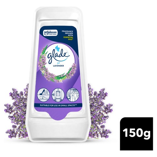 Glade Solid Bathroom Gel Lavender Air Freshener