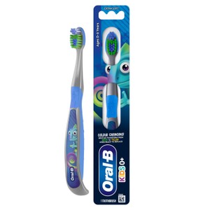 Oral-B Kids Age 0-6 Chameleon Colour Changing Extra Soft Toothbrush