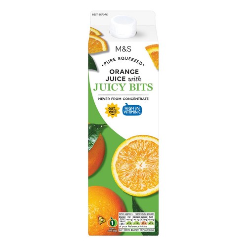M&S Squeezed Orange Juice with Bits