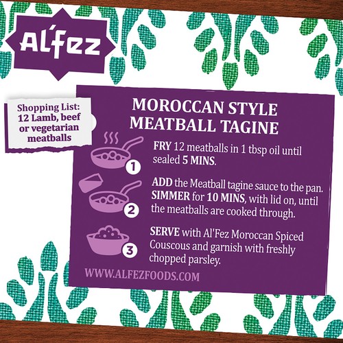 Al'Fez Moroccan Style Meatball Tagine Sauce