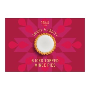 M&S Iced Topped Mince Pies