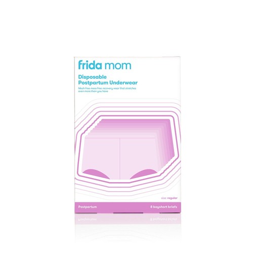 Frida Mom Disposable Postpartum Boyshort Underwear (8pk)