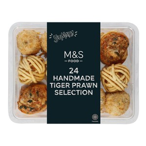 M&S 24 Tiger Prawn Selection