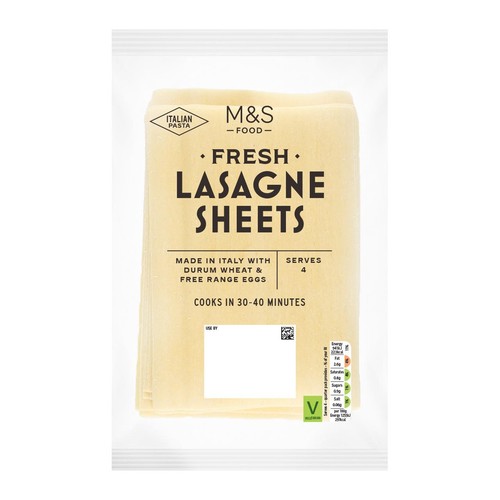 M&S Fresh Egg Lasagne Sheets