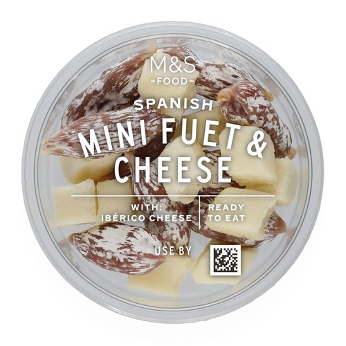 M&S Spanish Mini Fuet and Cheese