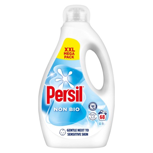 Persil Non Bio Laundry Detergent Washing Liquid 68 Washes