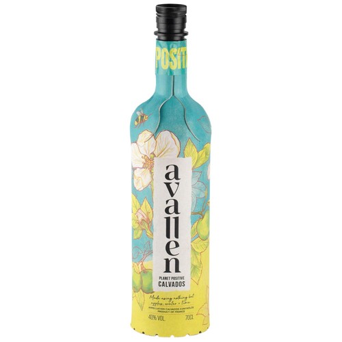 Avallen Calvados FrugalPac Paper Bottle