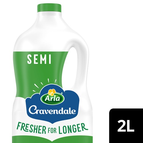 Cravendale Filtered Fresh Semi Skimmed Milk Fresher for Longer