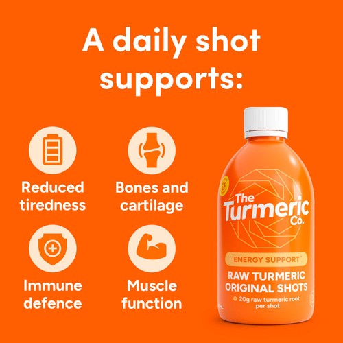 The Turmeric Co. Raw Turmeric Original Dosing Bottle