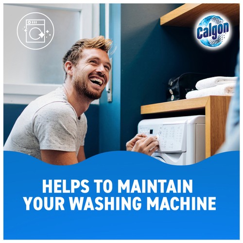 Calgon 4-in-1 Washing Machine Water Softener Tablets