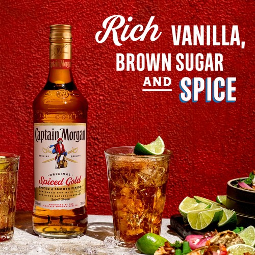 Captain Morgan Original Spiced Gold Rum Based Spirit Drink