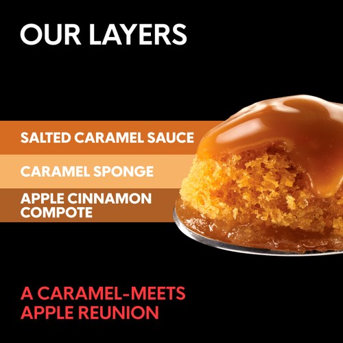 Gu Toffee Apple Hot Dessert