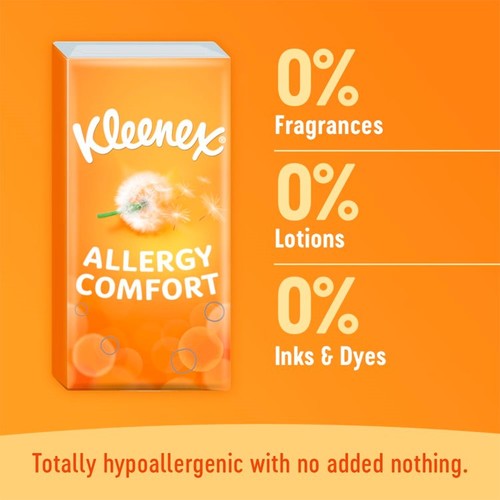 Kleenex Allergy Comfort Tissues Pocket Pack