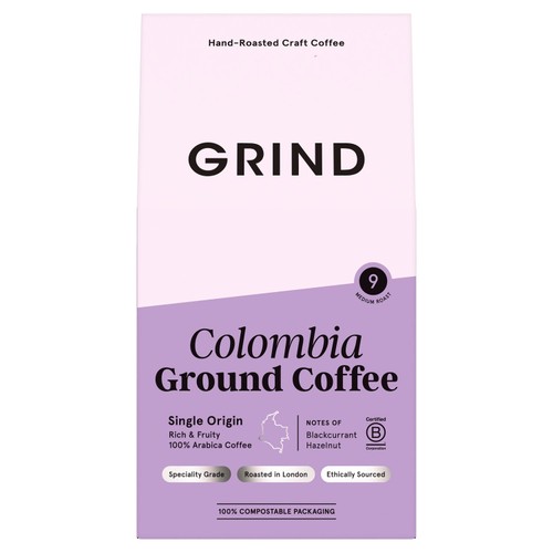 Grind Colombia Single-Origin Ground Coffee