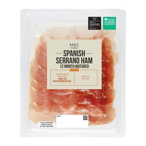 M&S Spanish Serrano Ham