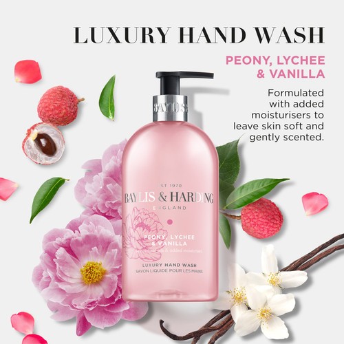 Baylis & Harding Peony, Lychee & Vanilla Hand Wash