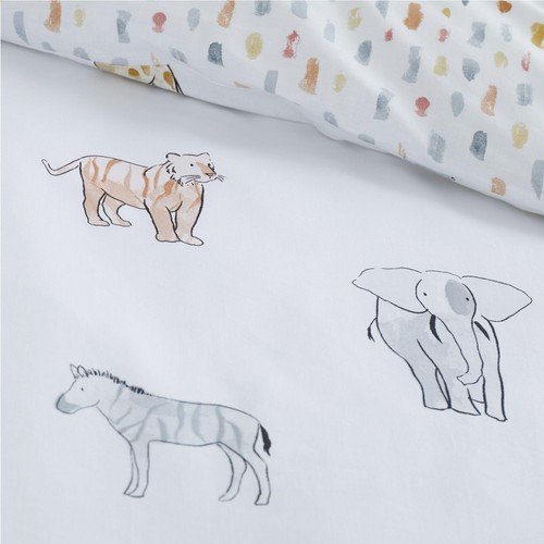 Bianca Zoo Animals Single Duvet Set