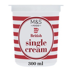 M&S British Single Cream
