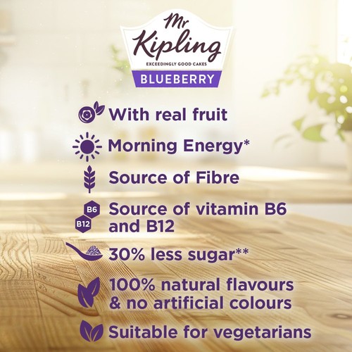 Mr Kipling Blueberry Breakfast Bakes