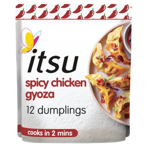 itsu 12 spicy chicken gyoza dinner dumplings