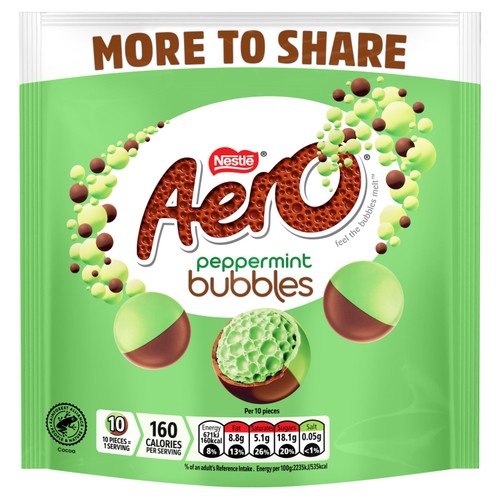 Aero Bubbles Peppermint Sharing Bag