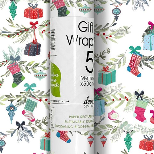 Christmas Stockings Rollwrap