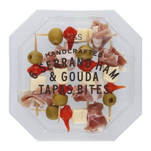 6 Serrano Ham & Gouda Tapas Bites