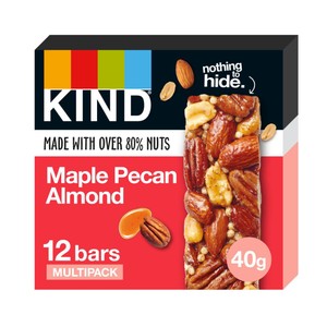 Kind Maple Pecan Almond Bars 12 x 40g Bars