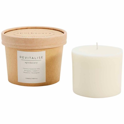 M&S Apothecary Revitalise Candle Refill, Amber