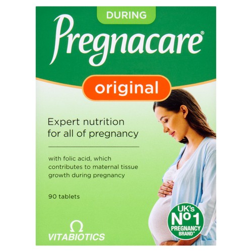 Vitabiotics Pregnacare Original Multivitamins & Minerals Tablets 