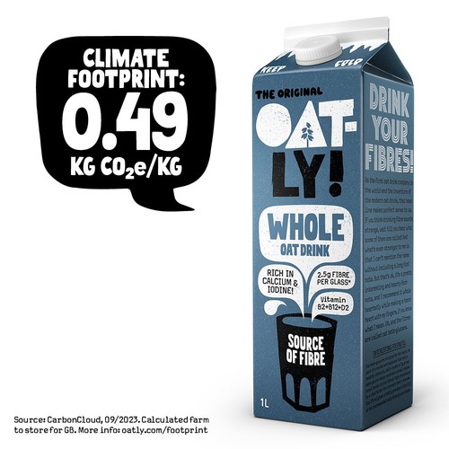 Oatly Oat Drink Whole Chilled 