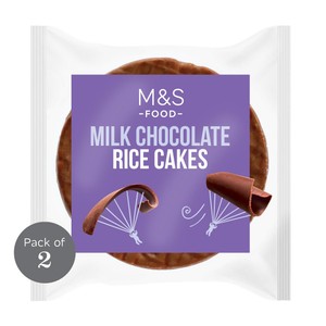 Belgian Milk Chocolate Rice Cakes
