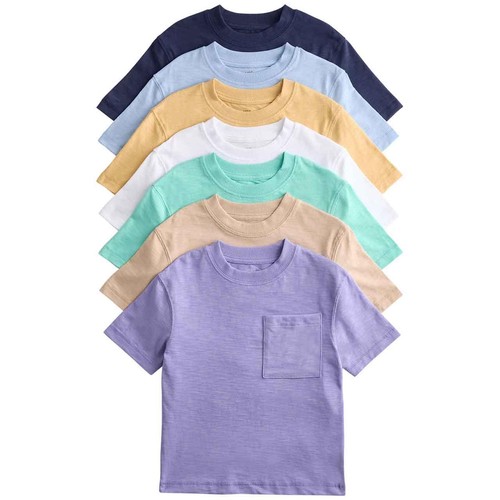 M&S Boys Pure Cotton T-Shirts, 3-4 Years, Multi