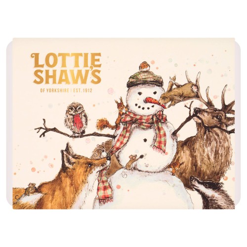 Lottie Shaw's Snowman Christmas Treat Tin