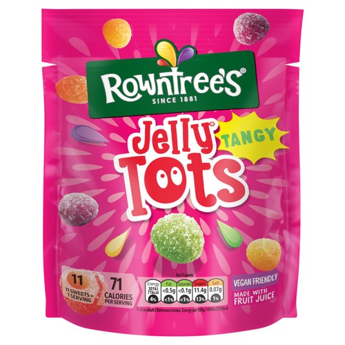 Rowntree's Jelly Tots Tangy Pouch