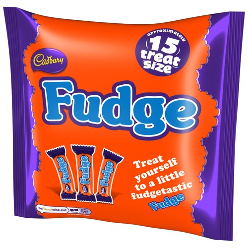 Cadbury Fudge Treatsize Chocolate Bar Pack
