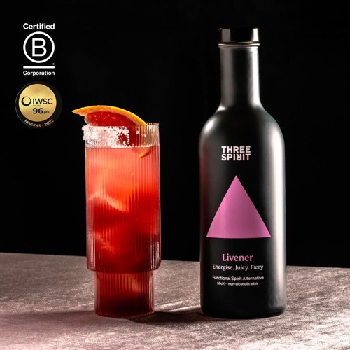Three Spirit Livener Functional Non-Alcoholic Spirit Alternative